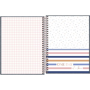 Caderno COLEGIAL 1 Matéria Espiral Cambridge Denim - Tilibra