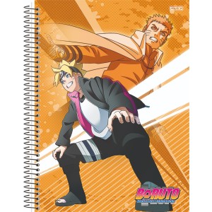 Caderno 1 Matéria Universitário Espiral Boruto - São Domingos