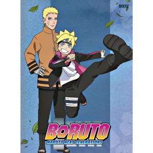 Caderno Brochura Universitário Capa Dura Boruto 80 folhas - São Domingos