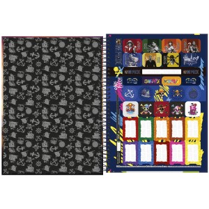 Caderno 10 Matérias Universitário Espiral One Piece Netflix - Tilibra