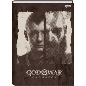 Caderno Brochura Universitário Capa Dura God of War 80 folhas - Jandaia