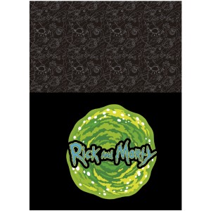 Caderno 1 Matéria Universitário Espiral Rick And Morty - Jandaia