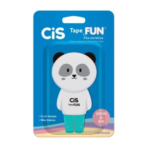 Fita Corretiva 5mm x 6m Tape FUN Animais Sortida - Cis