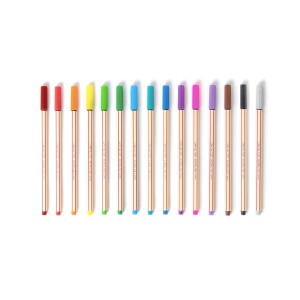 Caneta Hidrográfica Microline 0.4 mm Kit 15 cores - Compactor