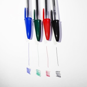 Caneta Bic Preta Cristal Esferográfica 1.0 - Kit com 10 unidades