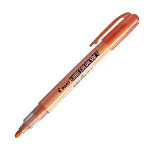 Caneta Marca-texto Lumi Color Soft - Laranja Pastel - Pilot