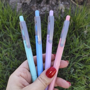 Caneta Esferográfica 1.0mm 07 Vip Rosa Pastel - Compactor