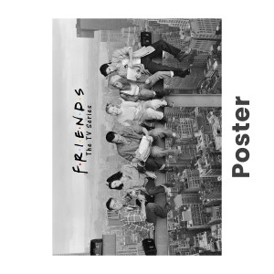 Caderno 10 Matérias Universitário Espiral Friends - Animativa