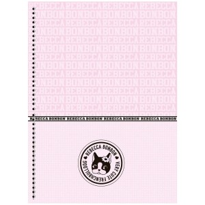 Caderno 1 Matéria Universitário Espiral Rebecca Bonbon - Animativa