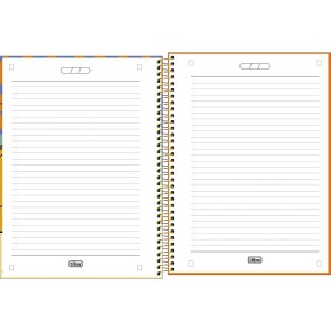 Caderno 10 Matérias Universitário Espiral O Rei Leão Connect - Tilibra