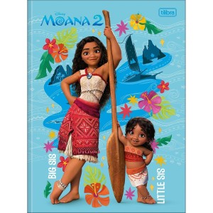 Caderno Brochurão Capa Dura Moana 80 Folhas - Tilibra