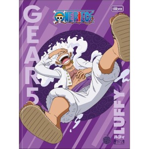 Caderno Brochurão Capa Dura One Piece 80 Folhas - Tilibra