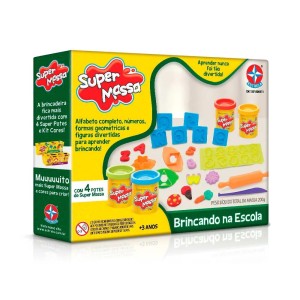 Massinha Super Massa Brincando na Escola - Estrela