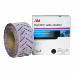 Rolo de Lixa 3M™ Cubitron II™ Clean Sanding 737U - 115mm x 12m - Multi Furos - 220+
