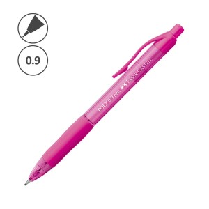 Lapiseira Poly 0.9mm Rosa - Faber-Castell