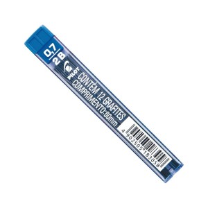Grafites para Lapiseira 0,7 mm 2B Kit com 3 estojos - Pilot