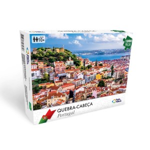 Quebra-Cabeça Portugal - 1000 Peças - Pais & Filhos