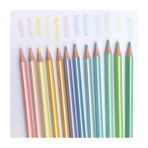 Lápis de Cor 12 Cores Pastel Trend - Leo&Leo