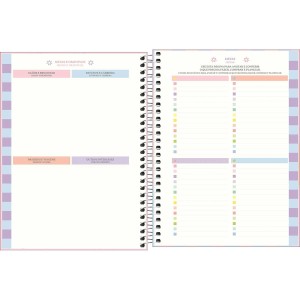 Agenda Planner Espiral 17,7 x 24 cm Happy 90g 2026 Sortida - Tilibra
