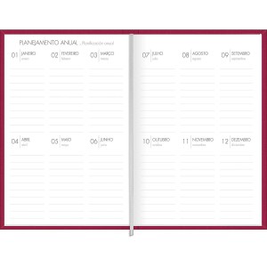 Planner 2026 Executivo Costurado 13,4 x 19,2 cm Lume - Tilibra