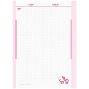 Caderno 10 Matérias Universitário Espiral Hello Kitty - Jandaia