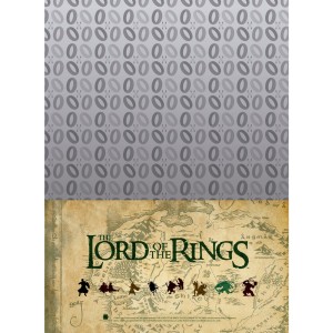 Caderno 1 Matéria Universitário Espiral Senhor dos Anéis - Jandaia