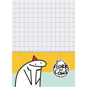 Caderno 10 Matérias Universitário Espiral Flork - Jandaia