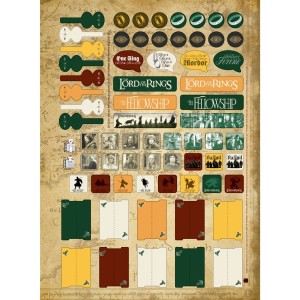 Caderno 10 Matérias Universitário Espiral Senhor dos Anéis - Jandaia