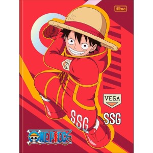 Caderno Brochurão Capa Dura One Piece 80 Folhas - Tilibra