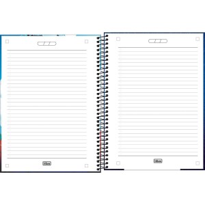 Caderno 1 Matéria Universitário Espiral One Piece - Tilibra