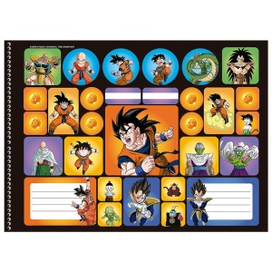 Caderno Dragon Ball Z Cartografia e Desenho 60 Folhas Espiral - Animativa