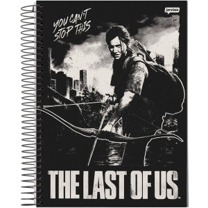 Caderno 10 Matérias Universitário Espiral The Last of Us - Jandaia 