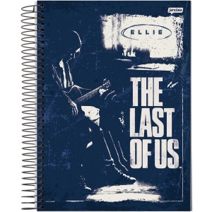 Caderno 10 Matérias Universitário Espiral The Last of Us - Jandaia 