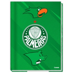 Caderno Brochurão Capa Dura Palmeiras 80 Folhas - Credeal