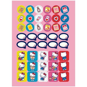 Caderno Brochurão Capa Dura Hello Kitty 80 Folhas - Jandaia