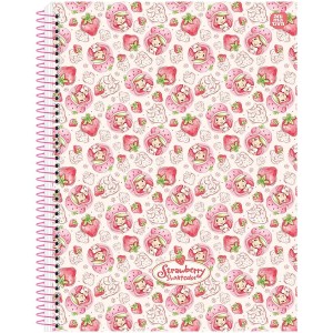 Caderno COLEGIAL 10 Matérias Espiral Moranguinho - Animativa