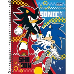 Caderno 1 Matéria Universitário Espiral Sonic - Tilibra