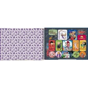 Caderno Cartografia e Desenho One Piece 80 folhas - Tilibra