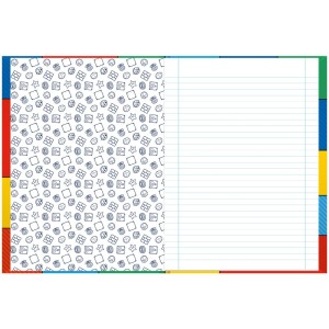 Caderno Brochurão Capa Dura Super Mario 80 Folhas - Foroni