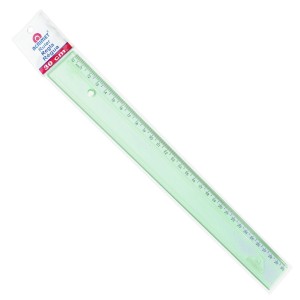 Régua Acrílica Escolar 30cm Verde Clear - Acrimet