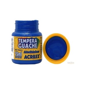 Tinta Guache Acrilex Azul Turquesa - 15ml
