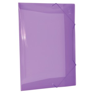 Pasta Plástica Fina Ofício Com Aba e Elástico - ACP