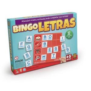 Jogo Bingo Letras - Grow
