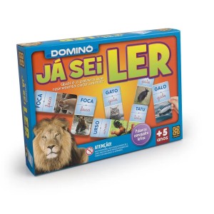 Jogo Dominó Já Sei Ler - Grow