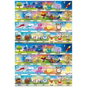 Quebra-cabeça 26 Peças Alfabeto do A ao Z - Grow