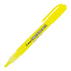 Caixa Marca Texto Lumi Color Amarelo - 12 Unidades - Pilot