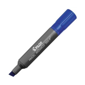 Pincel Atômico 1100-P Azul - Caixa com 12 Unidades - Pilot