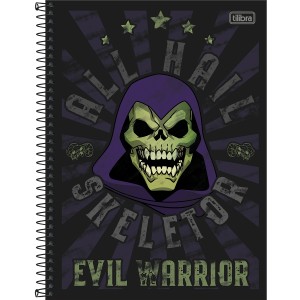 Caderno 1 Matéria Universitário Espiral He Man Revelation - Tilibra