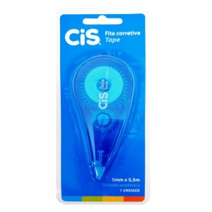 Corretivo em Fita Tape Azul - Cis