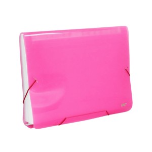 Pasta Sanfonada A4 Com 31 Divisórias Rosa Line - DAC